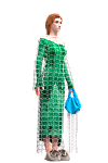 Платье с принтом Тайги